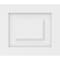 Ekena Millwork Harrison Raised Panel Decorative Wall Panel, 14"W x 12"H x 5/8"P WALP14X12X062HAR - alternate 4